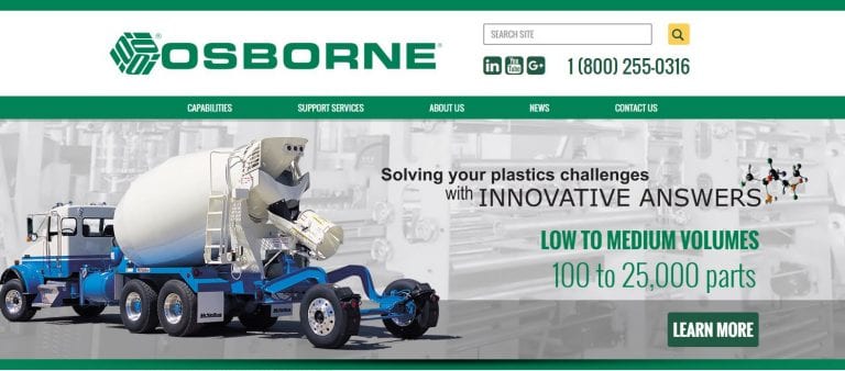 Osborne Industries Launches New Website